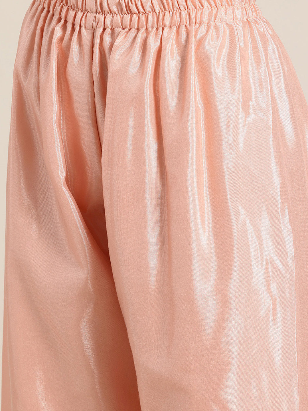 Riya - Pink Silk Kurta Set