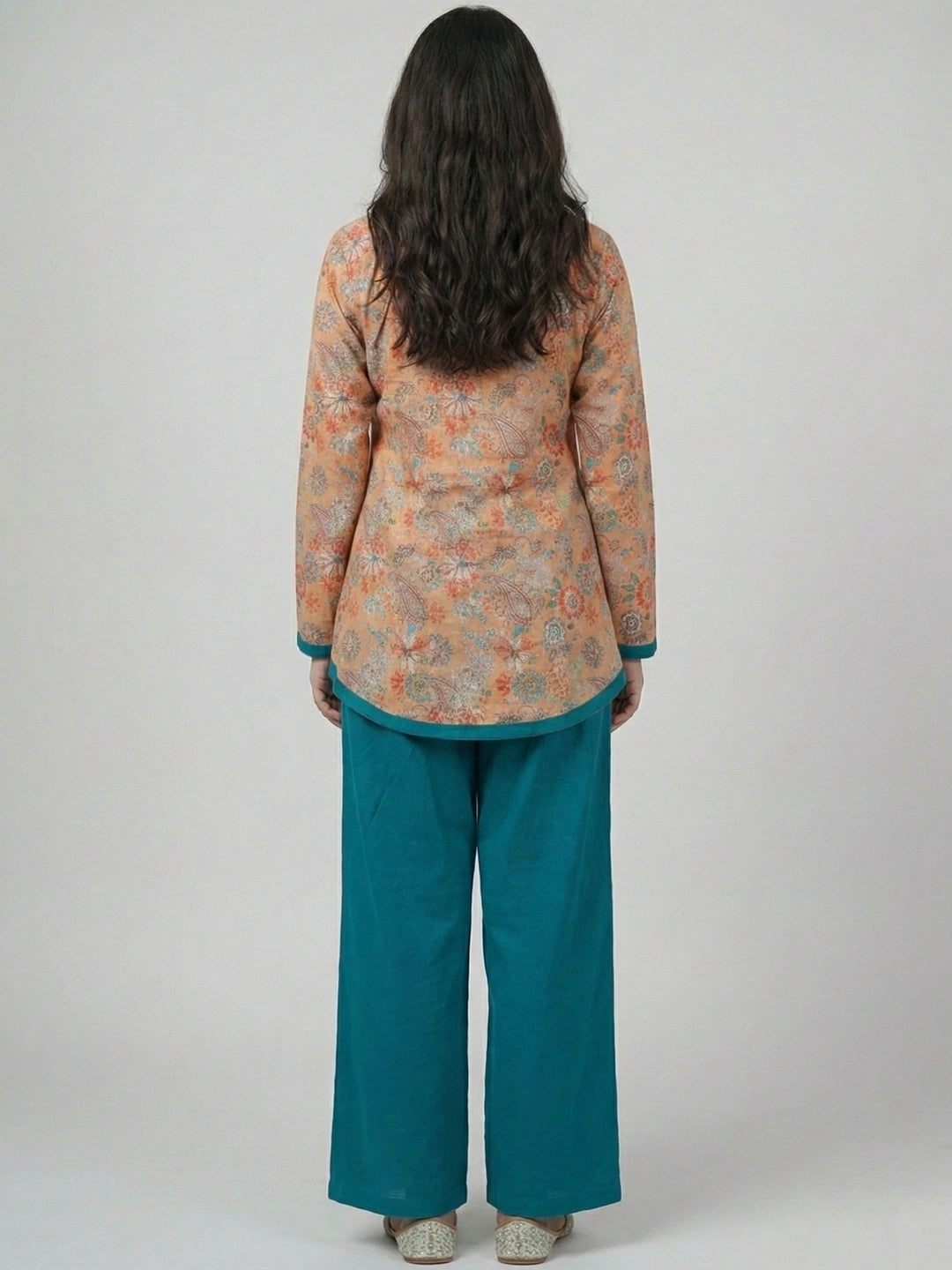 Zehra - Woolen Kurti Pant Set