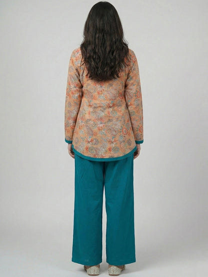 Zehra - Woolen Kurti Pant Set