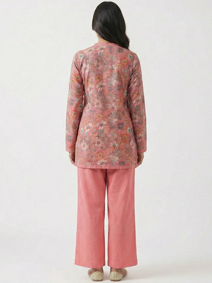 Roohi - Woolen Kurti Pant Set